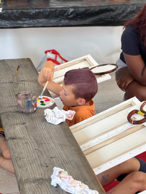 50718-Kurz Zeichnungen und Malerei, 2. Turnus, Tag 5, 18.7.2025