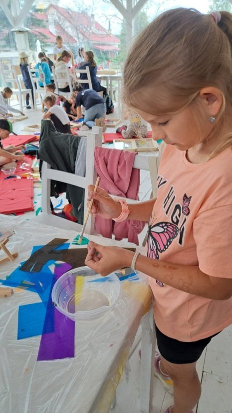 50709-Kurz Zeichnungen und Malerei, 1. Turnus, Tag 3, Betliar, 9.7.25