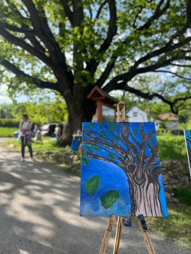 50503-Zážitkové maľovanie Dub v Drnave, 3.5.2025