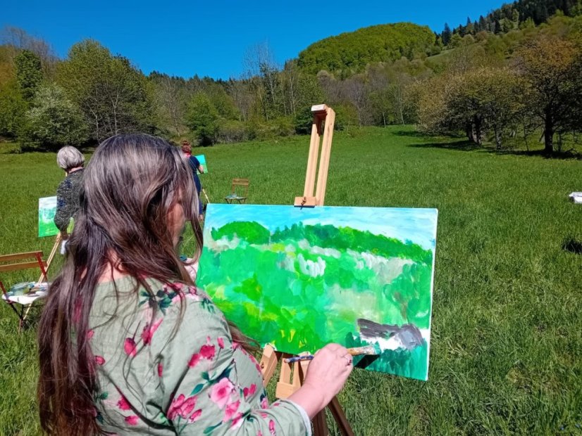 50428-Zážitkové maľovanie Čerešne v Brdárke, 28.4.2025