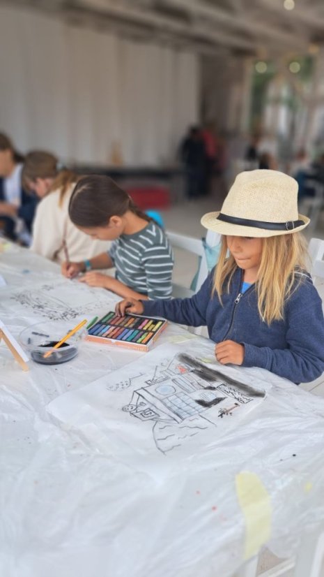 50710-Rövid rajz és festés, 1. turnus, 4. nap, Betliar, 2025.07.10.