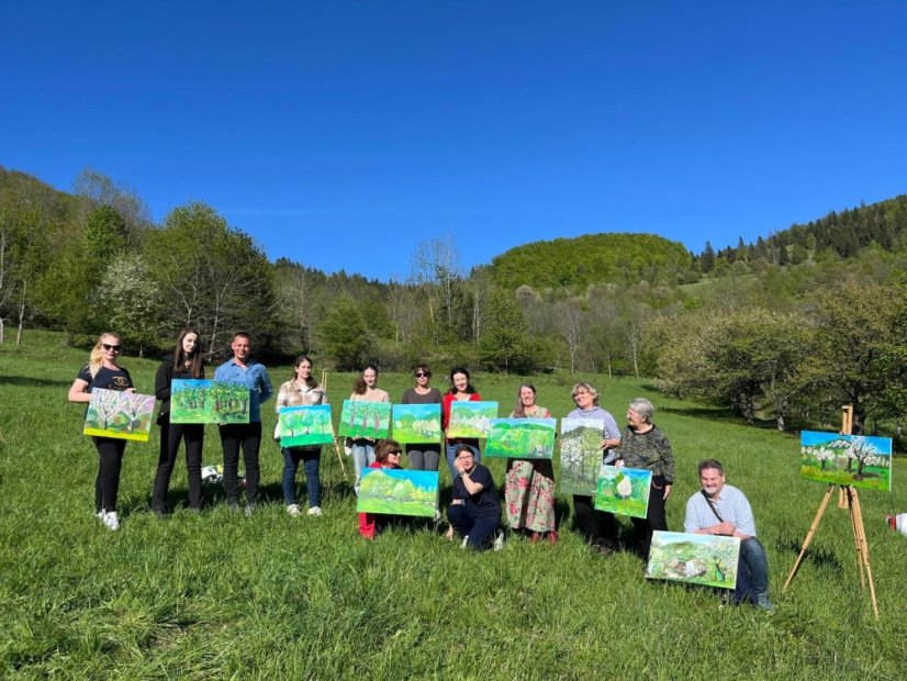 50428-Zážitkové maľovanie Čerešne v Brdárke, 28.4.2025