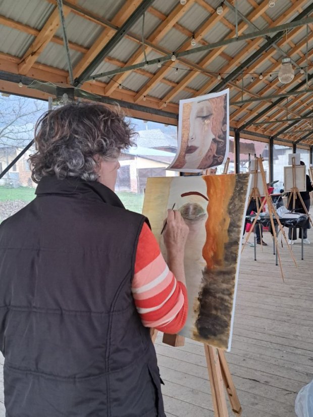 51115-Zážitkové maľovanie - Belle époque - Art Nouveau Secesia, Štítnik