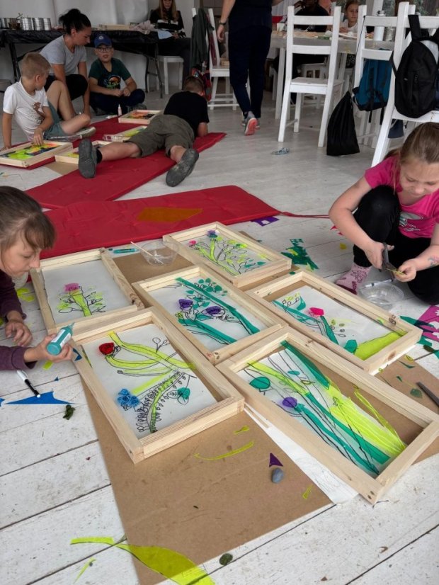 50709-Kurz Zeichnungen und Malerei, 1. Turnus, Tag 3, Betliar, 9.7.25