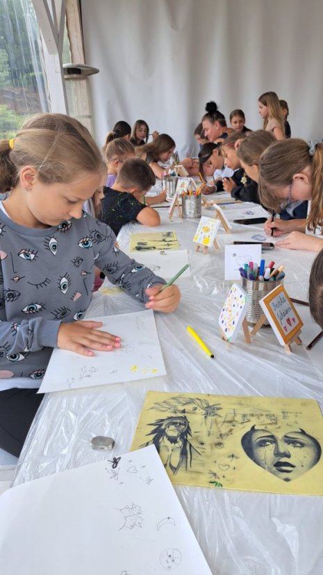 50708-Kurz kresby a maľby, 1. turnus, deň 2, Betliar, 8.7.25