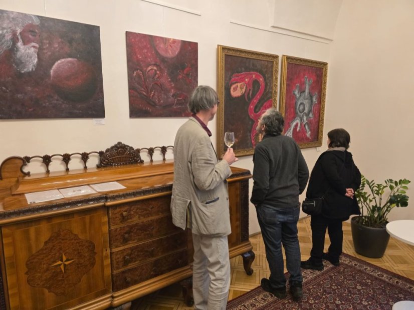 50408-Vernisáž Žiaci Kalábovi, 6. výstava v Prahe, 8.4.2025