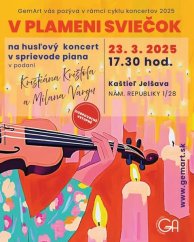 50323-Konzert im Schein von Kerzen - Violinkonzert mit Begleitung von Klavier, Kristián Krištof und Milan Varga