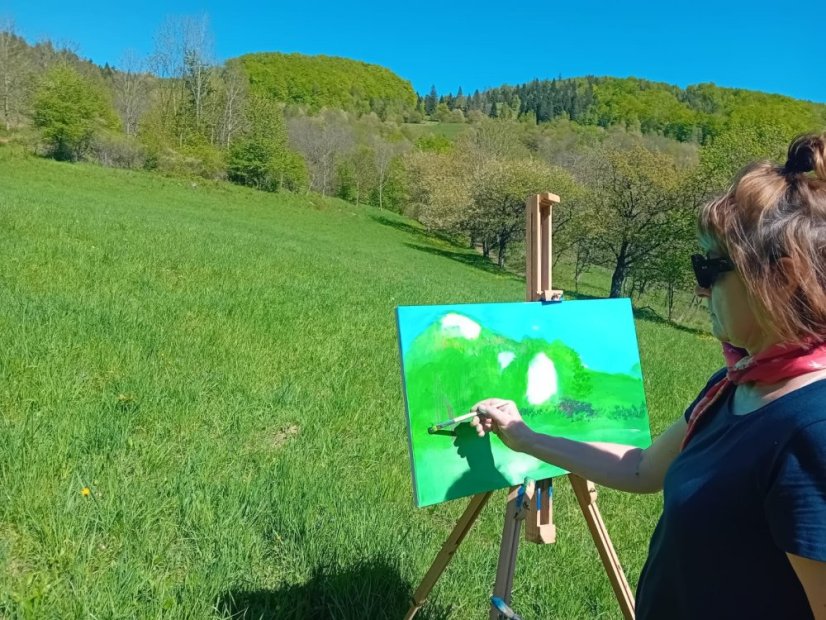 50428-Zážitkové maľovanie Čerešne v Brdárke, 28.4.2025