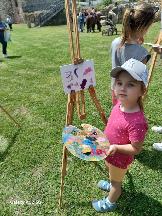 50531-Maľovanie, Deň detí na hrade v Štítniku, 31.5.2025