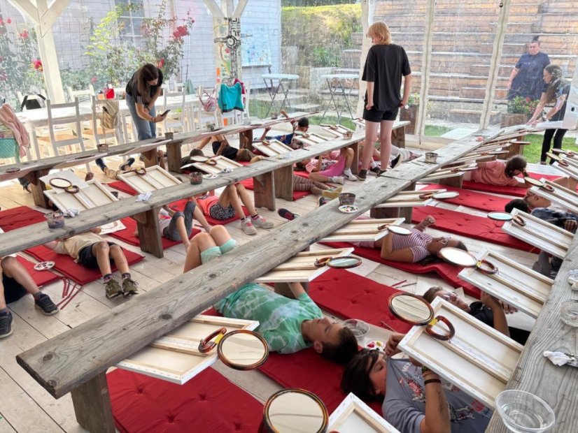 50718-Kurz Zeichnungen und Malerei, 2. Turnus, Tag 5, 18.7.2025