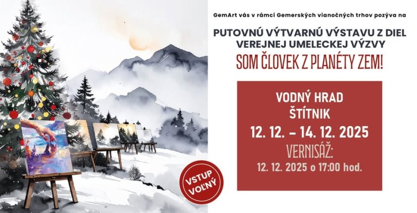 51212-Vernissage zur Ausstellung "Ich bin ein Mensch vom Planeten Erde" - Štítnik