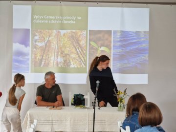 2023/08 Prednáška "Vplyv gemerskej prírody na duševné zdravie človeka"