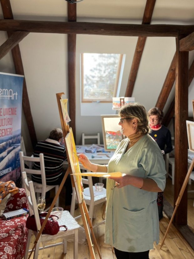 50208-Élményfestés "Művészet mint sport", 2025. február 8., Betliar