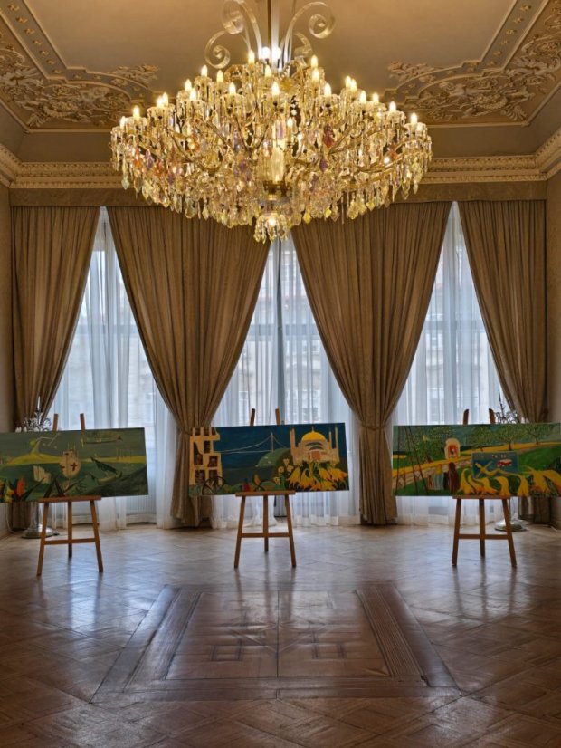 50408-Vernisáž Žiaci Kalábovi, 6. výstava v Prahe, 8.4.2025