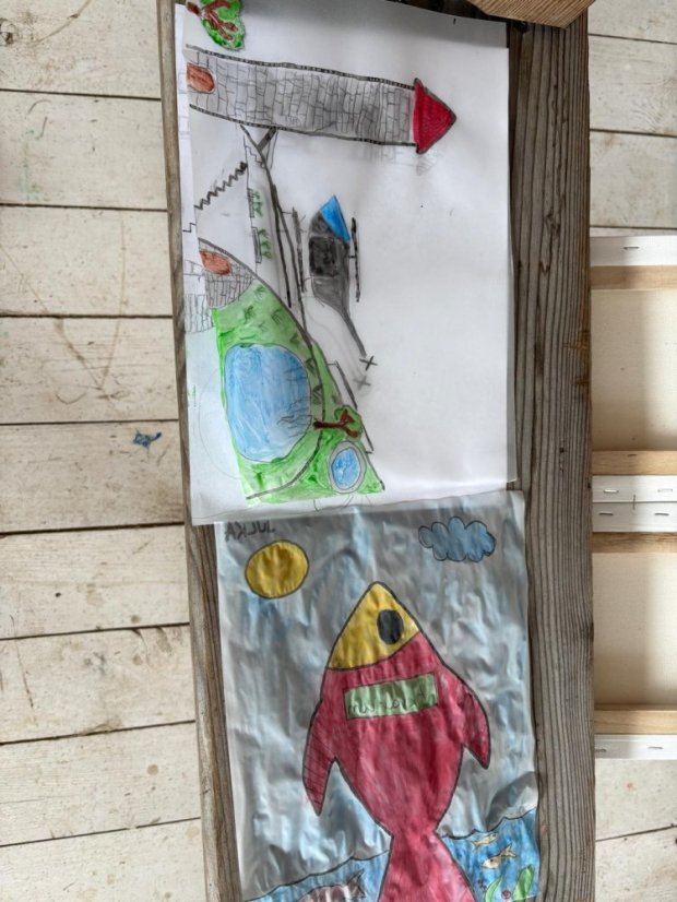 50717-Rövid rajzok és festmények, 2. turnus, 4. nap, 2025.07.17, Betliar