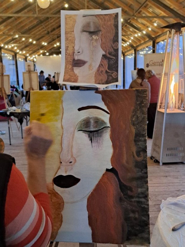 51115-Zážitkové maľovanie - Belle époque - Art Nouveau Secesia, Štítnik