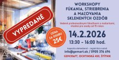 60214 - Workshop für das Blasen, Silbernen und Malen von Glas 14.2.2026