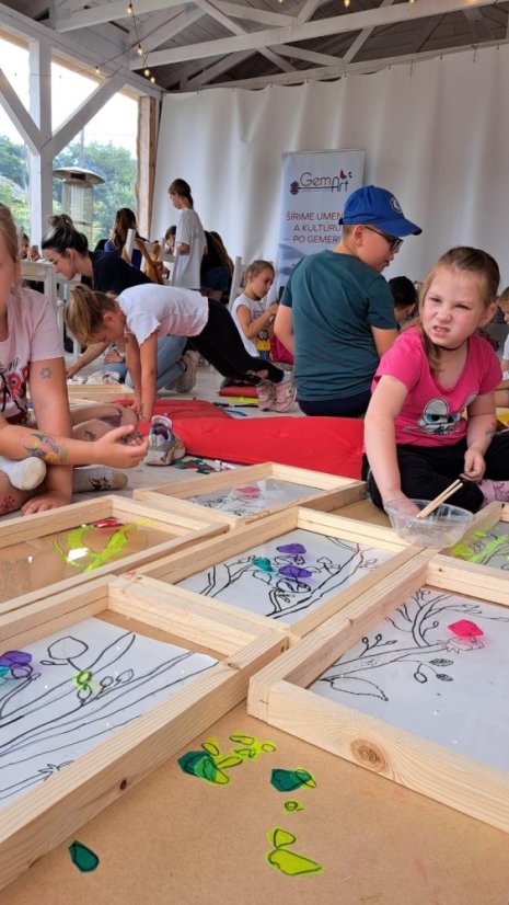 50709-Kurz Zeichnungen und Malerei, 1. Turnus, Tag 3, Betliar, 9.7.25