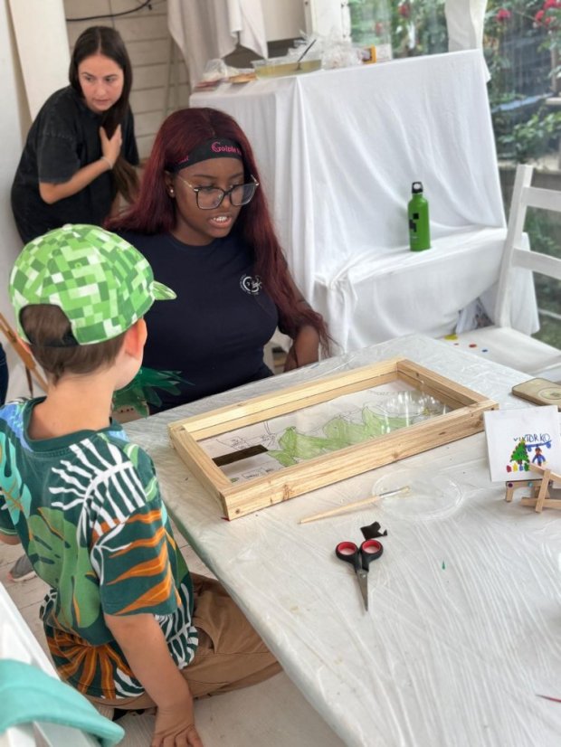 50715-Kurz Zeichnungen und Malerei, 2. Turnus, Tag 2, 15.7.2025, Betliar