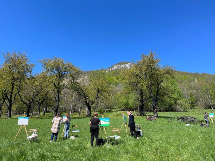 50428-Zážitkové maľovanie Čerešne v Brdárke, 28.4.2025