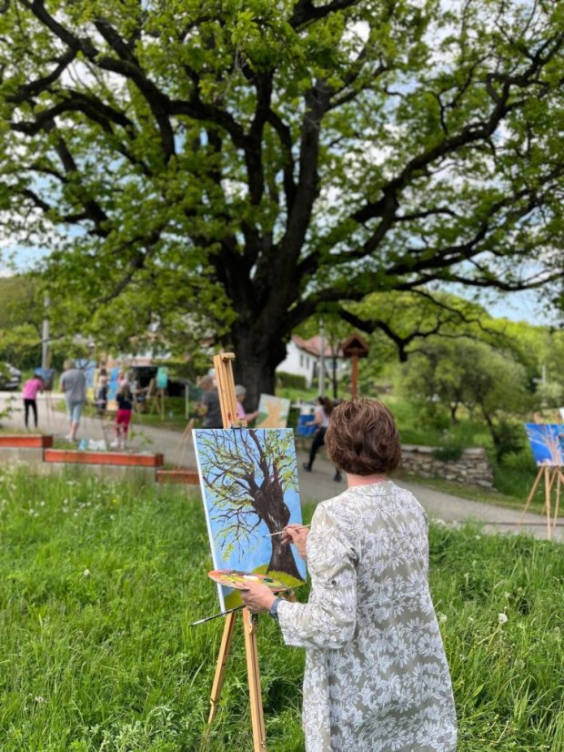 50503-Zážitkové maľovanie Dub v Drnave, 3.5.2025