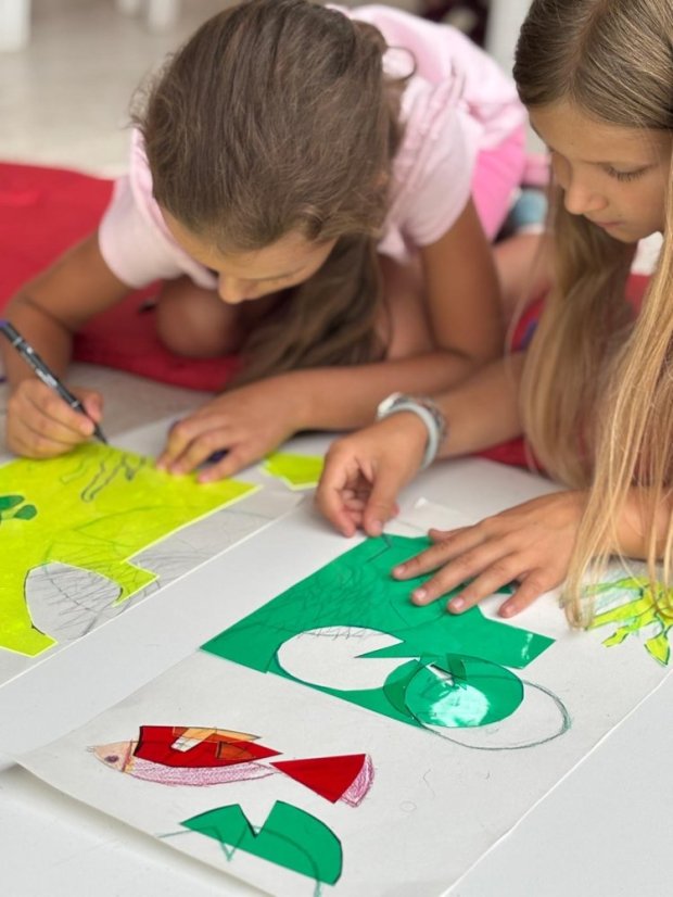 50715-Kurz Zeichnungen und Malerei, 2. Turnus, Tag 2, 15.7.2025, Betliar