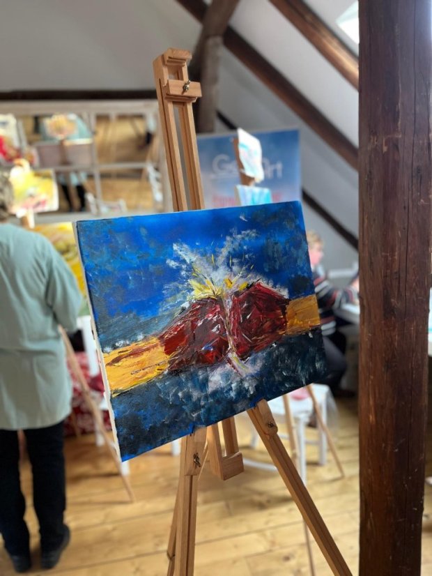 50208-Élményfestés "Művészet mint sport", 2025. február 8., Betliar