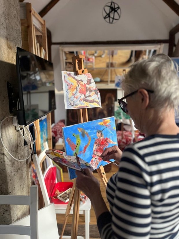 50208-Élményfestés "Művészet mint sport", 2025. február 8., Betliar