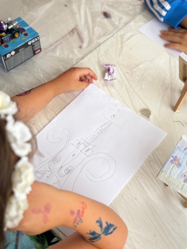 50717-Rövid rajzok és festmények, 2. turnus, 4. nap, 2025.07.17, Betliar