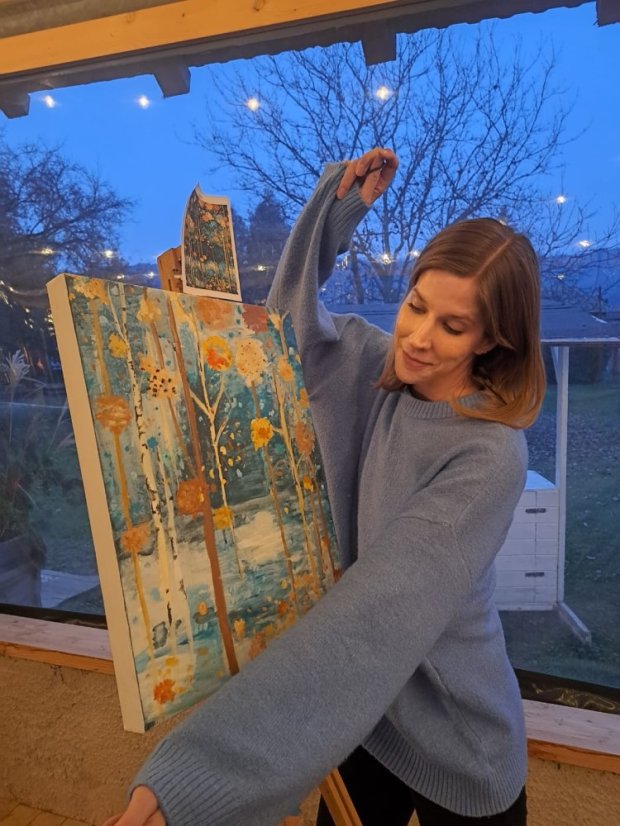 51115-Zážitkové maľovanie - Belle époque - Art Nouveau Secesia, Štítnik