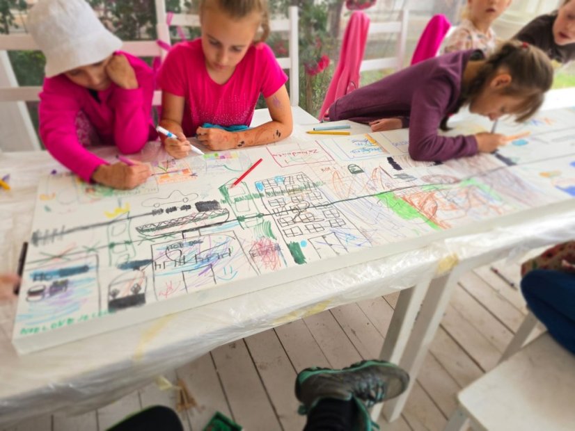 50710-Rövid rajz és festés, 1. turnus, 4. nap, Betliar, 2025.07.10.