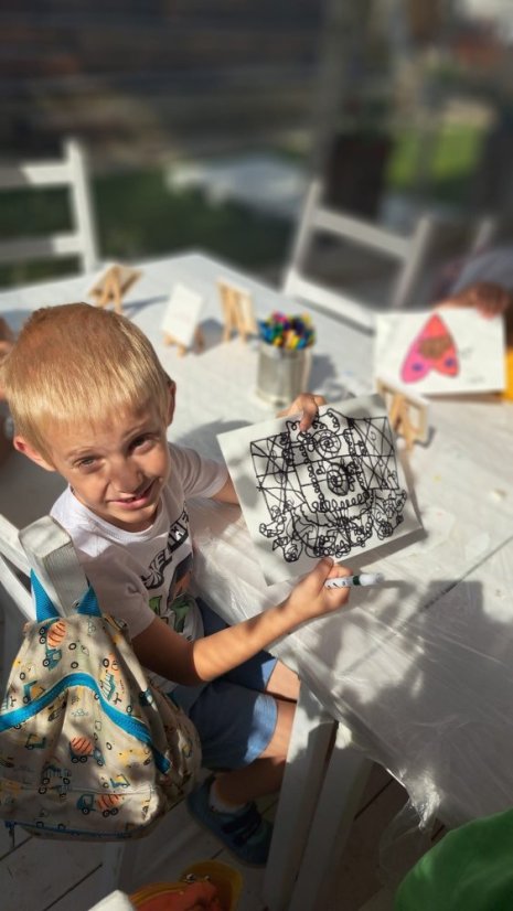 50716-Kurz Zeichnungen und Malerei, 2. Turnus, Tag 3, 16.7.2025, Betliar