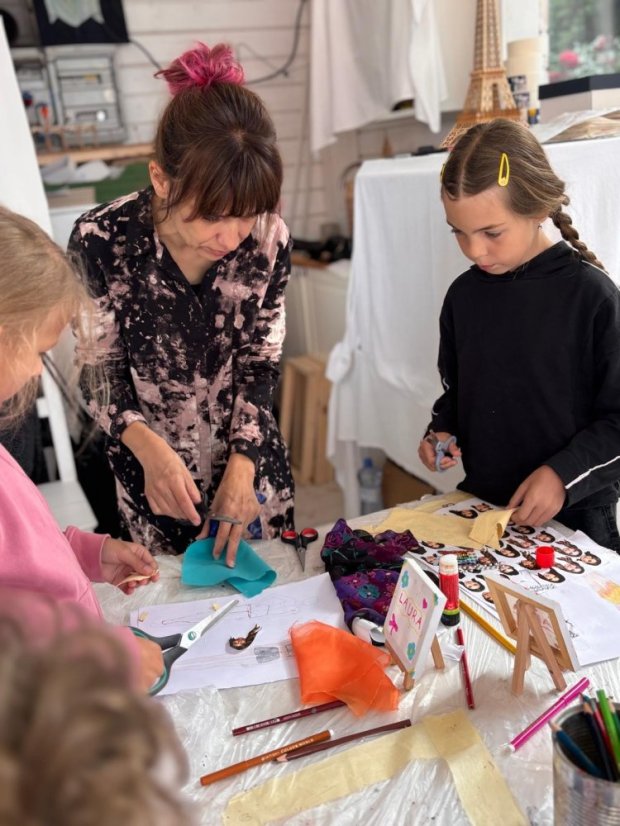 50711-Kurz rajz és festés, 1. turnus, 5. nap, Betliar, 25.07.11