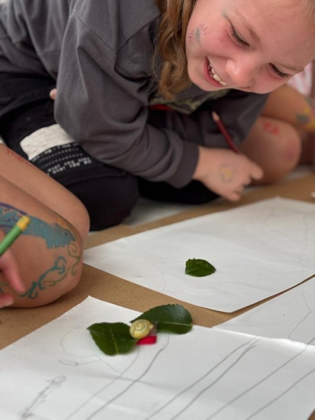 50709-Kurz Zeichnungen und Malerei, 1. Turnus, Tag 3, Betliar, 9.7.25