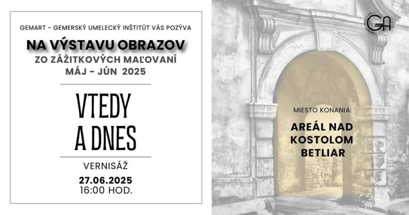 50627-Vernissage zur Ausstellung Damals und Heute, Betliar