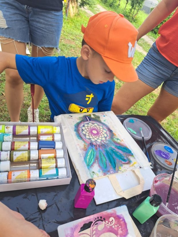 50726-A Rakovnica község, textilfestés, 2025.07.26