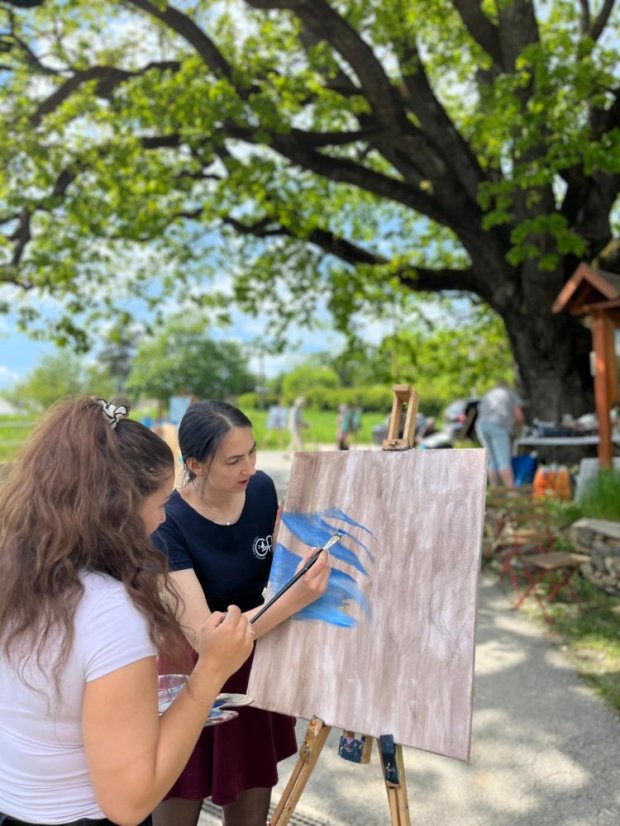 50503-Zážitkové maľovanie Dub v Drnave, 3.5.2025