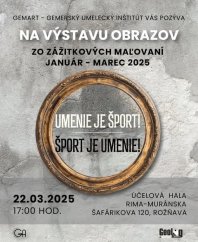 50322-Vernissage zur Ausstellung von Gemälden aus Erlebnismalerei Januar - März, Rožňava