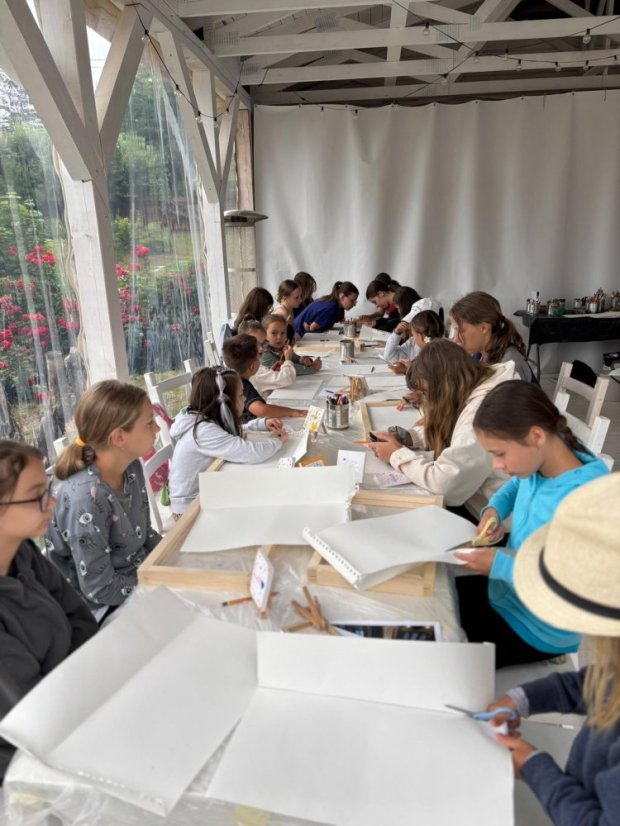 50709-Kurz Zeichnungen und Malerei, 1. Turnus, Tag 3, Betliar, 9.7.25