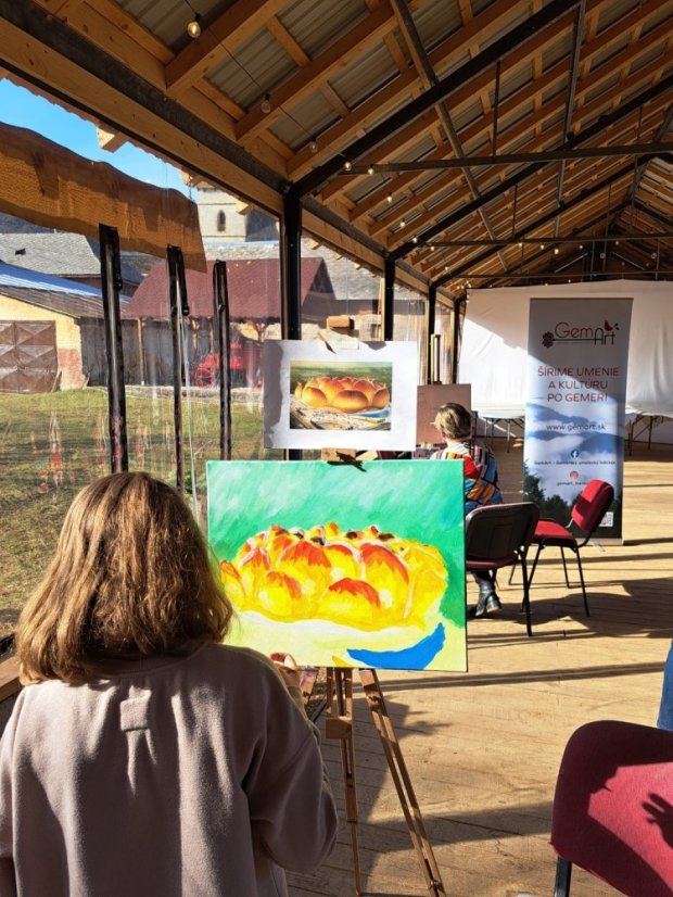 50308-Élményfestés "Épületek a sportban és a művészetben", 2025. március 8., Štítnik