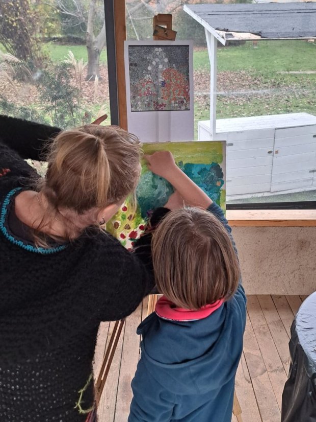 51115-Zážitkové maľovanie - Belle époque - Art Nouveau Secesia, Štítnik