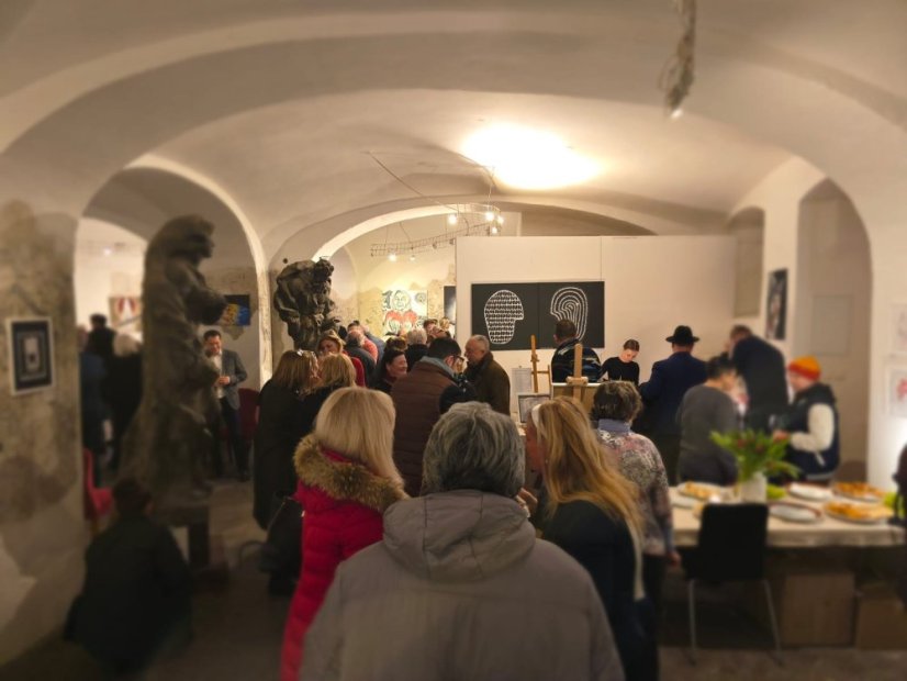 50212-Vernisáž k výberu z výstavy Milujem, teda som!, Praha, 12.2.25