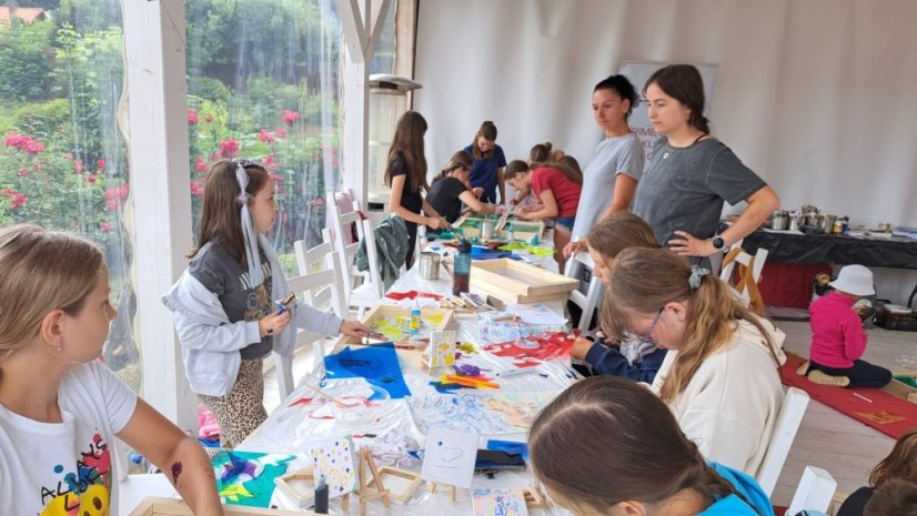 50709-Kurz Zeichnungen und Malerei, 1. Turnus, Tag 3, Betliar, 9.7.25