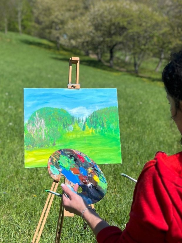 50428-Zážitkové maľovanie Čerešne v Brdárke, 28.4.2025