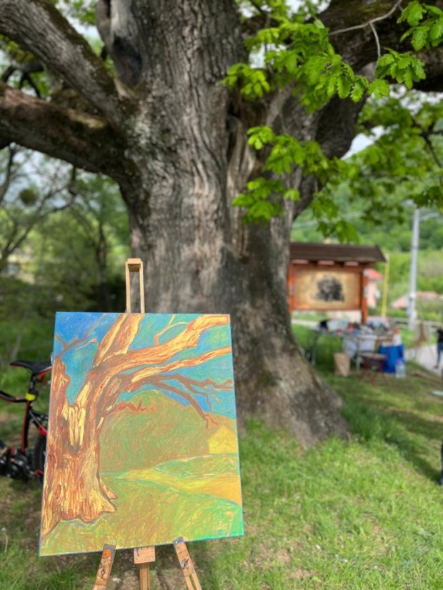 50503-Zážitkové maľovanie Dub v Drnave, 3.5.2025