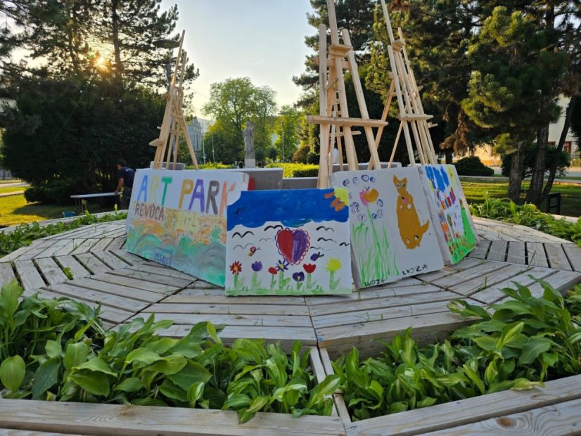 50815-Art Park Revúca, Műhely "Freskók művészete"