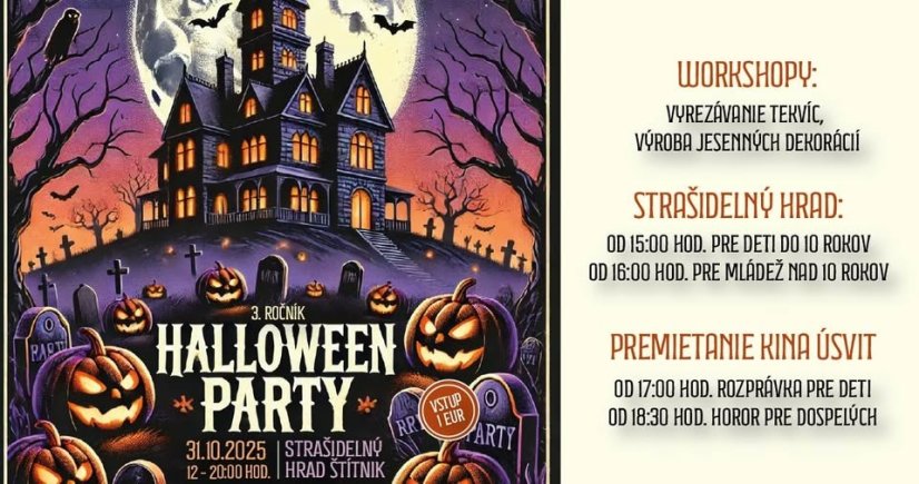 51031-Halloween-Party - 3. Jahrgang, Spukschloss Štítnik