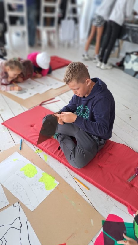 50709-Kurz Zeichnungen und Malerei, 1. Turnus, Tag 3, Betliar, 9.7.25