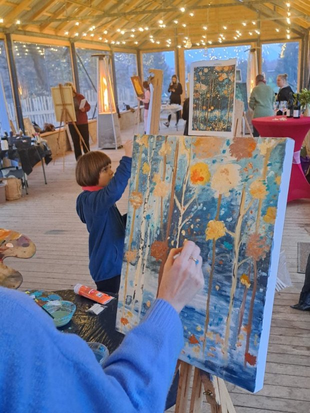 51115-Zážitkové maľovanie - Belle époque - Art Nouveau Secesia, Štítnik