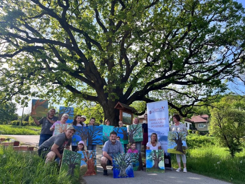 50503-Zážitkové maľovanie Dub v Drnave, 3.5.2025